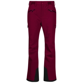 Pantalon de Ski Bergans Women Oppdal Ins Beet Red Silver Grey-L