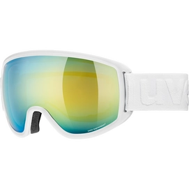 Ski Goggles Uvex Topic FM White Matte / Mirror Orange