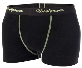 Caleçon Woolpower Boxer Briefs M's LITE Black Light Green