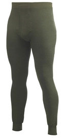 Thermal Leggings Woolpower Long Johns with Fly 200 Green