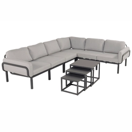 Loungeset Hartman Bastogne Corner Charcoal
