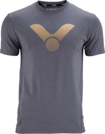 Badmintonshirt Victor Men  6518 Grey