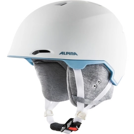 Casque de Ski Alpina Unisex Maroi White Skyblue Matt