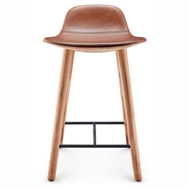 Eva Solo Abalone Barstoel Oak Nature Leather Cognac 65 cm