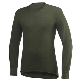 Thermal Long Sleeve T-Shirt Woolpower Crewneck 200 Green