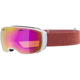 Skibril Alpina Estetica Q-Lite White Coral