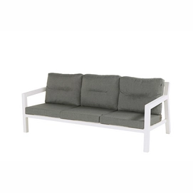 Loungebank Hartman Porto Rico 3-zits Royal White Ash Grey Olefin