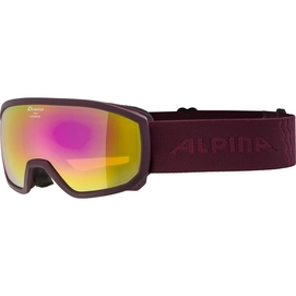 Masque de Ski Alpina Junior Scarabeo Cassis / HM Pink