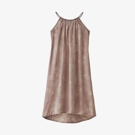 Dress Patagonia Women's June Lake Swing Dress Coral Colony Stingray Mauve