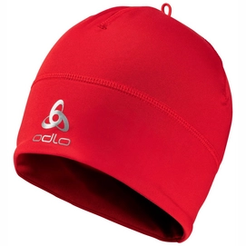 Mütze Odlo Hat Polyknit Warm Eco Tango Red