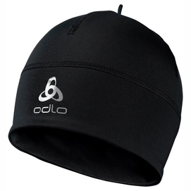 Mütze Odlo Hat Polyknit Warm Kids Eco Black Kinder