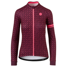 Maillot de Cyclisme AGU Women Velo Love LS Essential Windsor Neon Coral-XS