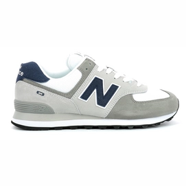 Sneakers New Balance Men ML574 D Grey White-Shoe size 41.5