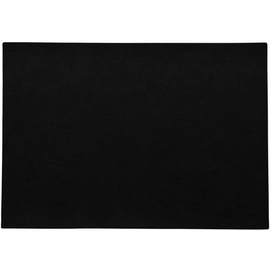 Placemat ASA Selection Vegan Leather Black Coffee-46 x 33 cm