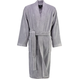 Dressing Gown Cawö 800 Uni Kimono Men Grey