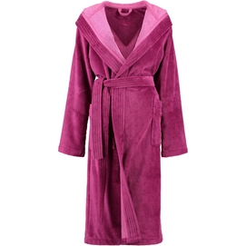 Dressing Gown Cawö 802 Uni Hood Women Pink