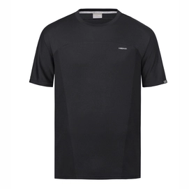 Tennisshirt HEAD Performance Black Herren