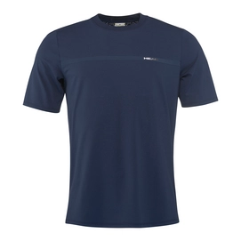 T-Shirt de Tennis HEAD Men Perf CT Navy