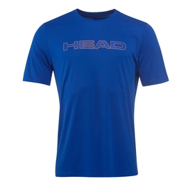 T-shirt de Tennis HEAD Men Basic Tech Royal Blue