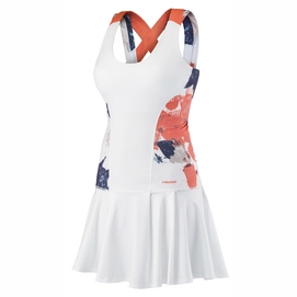 Robe HEAD Vision Graphic White Coral Femme