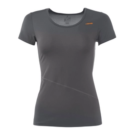 T-shirt HEAD Women Vision Anthracite-S