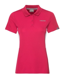 Polo HEAD Women Club Tech Magenta