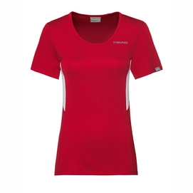 Tennisshirt HEAD Women Club Tech Red