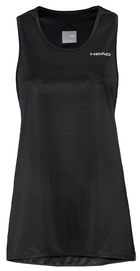 Tennisshirt HEAD Club A-Line Black Damen