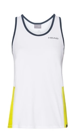 Tanktop HEAD Women Club White Yellow