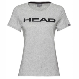 Tennisshirt HEAD Women Club Lucy Grey Melange Black