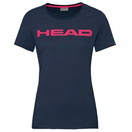 Tennisshirt HEAD Women Club Lucy Dark Blue Magenta