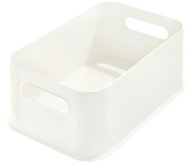 Opbergbox iDesign Medium Met Handvat Beige (30 x 21 cm)