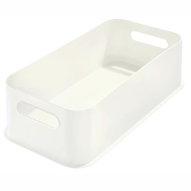 Opbergbox iDesign Medium Met Handvat Beige (43 x 21 cm)