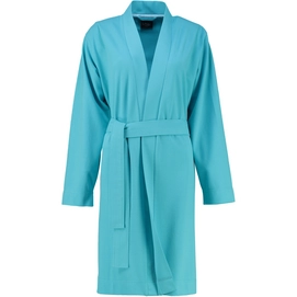 Dressing Gown Lago 815 Uni Short Kimono Women Turquoise