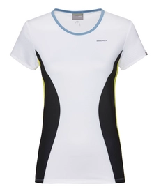 Tee-shirt de Tennis HEAD Girls Mia White Yellow