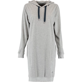 Longsize Hoodie Pyjama Top Women Cawö 820 Uni Grey Blue