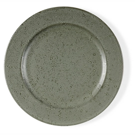 Dessert Plate Bitz Stoneware Green 22 cm