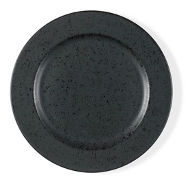 Dessert Plate Bitz Stoneware Black 22 cm