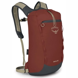Sac à Dos Osprey Daylite Cinch Pack Acorn Red Tunnel Vision Grey