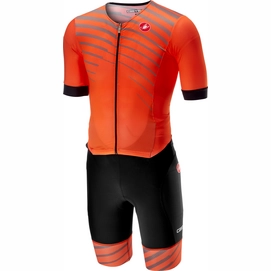 Speedsuit Castelli Men Free Sanremo Suit SS Orange
