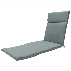 Coussin de Chaise Longue Madison Recycled Canvas Silver (190 x 60 cm)