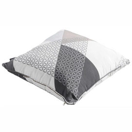 Coussin Décoratif Madison Triangle Grey