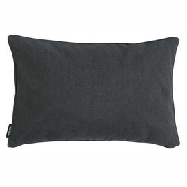 Coussin Décoratif Madison Recycled Canvas Dark Grey (50 x 30 cm)