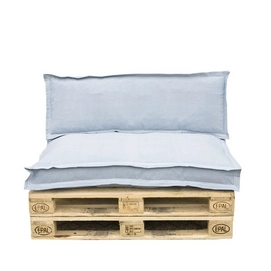 Palletkussen In The Mood San Remo Faded Blue (set van 2)
