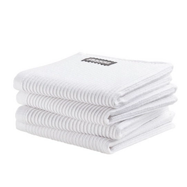 Serviettes de Table DDDDD Basic Clean Neutral White  (4 Pièces)
