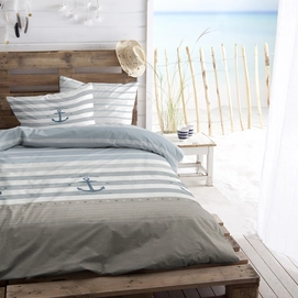 Bettwäsche Cinderella Freeze Taupe Perkal