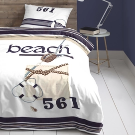 Bettwäsche Cinderella Cape Cod Navy Baumwolle