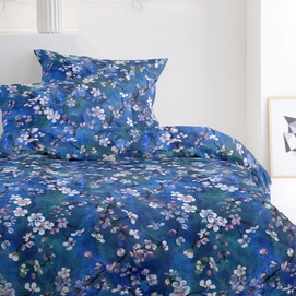 Bettwäsche Damai Missandei Blue Perkal
