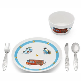 Cutlery Set Zilverstad Emergency Services White