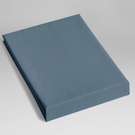 Spannbetttuch Yumeko Mid Blue (Tencel)-90 x 200 cm